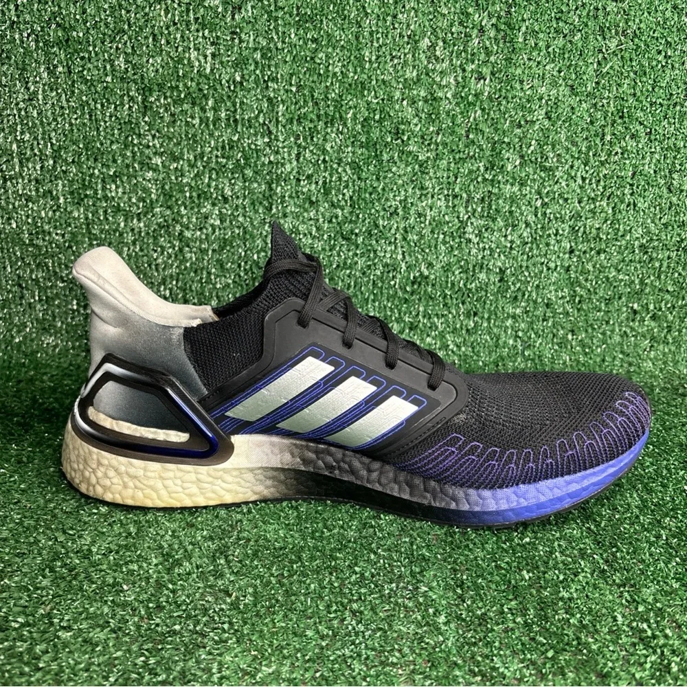 Adidas Mens‎ Ultra Boost 20 FV0033 Black Running Shoes Sneakers Size 12.5